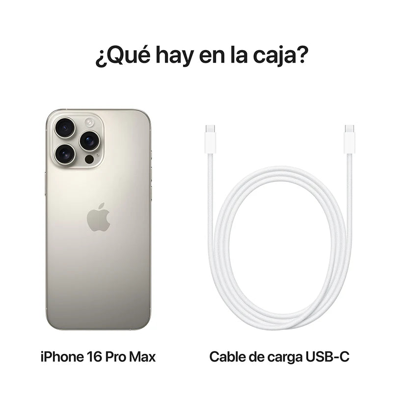 IPHONE 16 PRO MAX 256 GB NUEVO